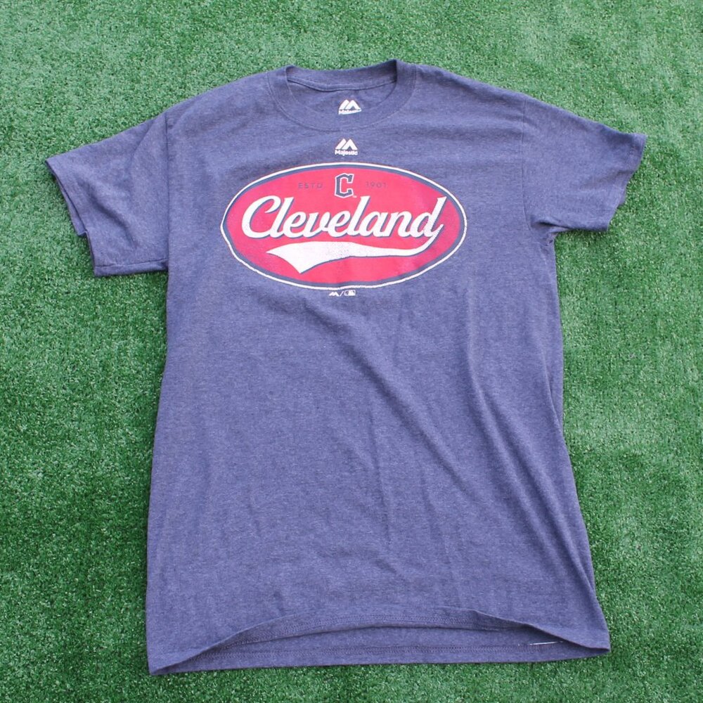 MLB Cleveland Guardians Indians t-shirt Majestic brand